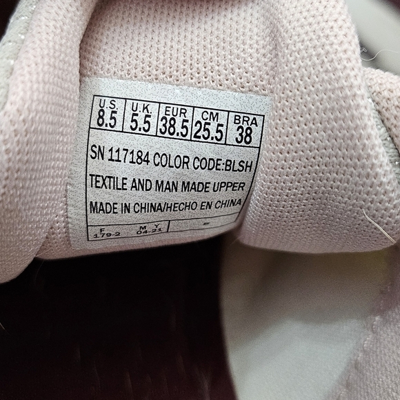 Skechers Bobs Sport Suad 3 Swag Envy Blush Sneakers Size 8.5 - Picture 7 of 8